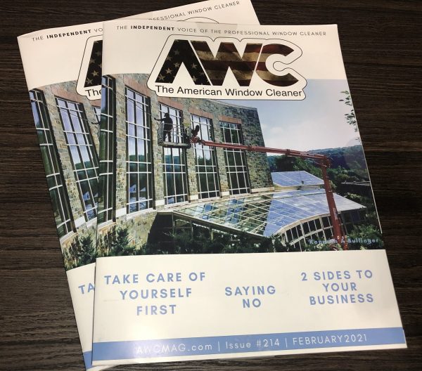 Feb 2021 issue of the American Window Cleaner Magazine