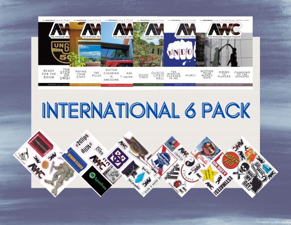 International 6 Pack sticker